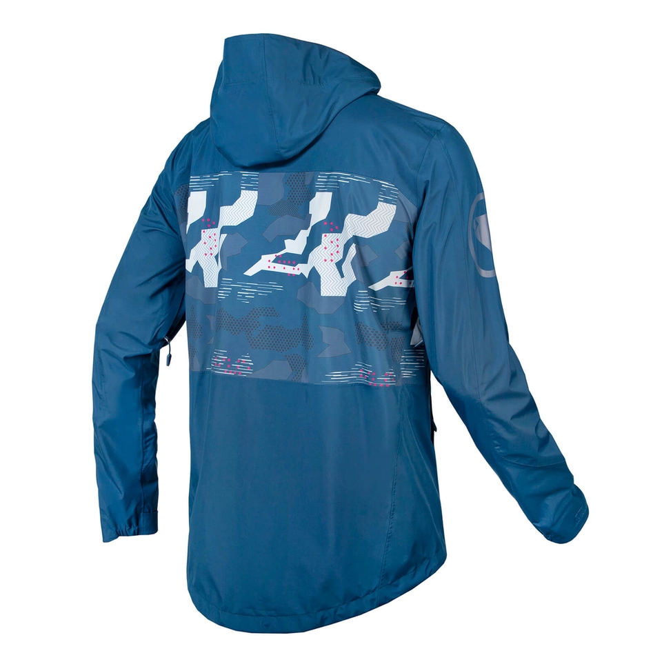 Men's SingleTrack Waterproof Jacket II - Blueberry