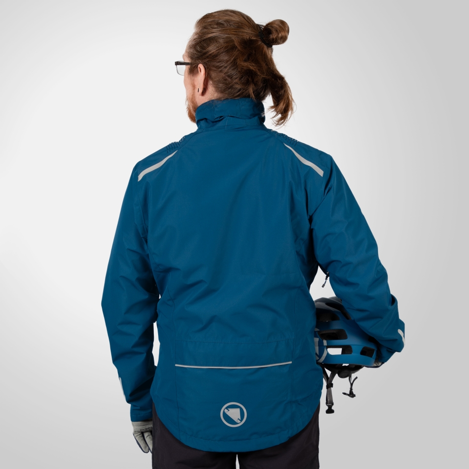 Hummvee Waterproof Jacket  - Blueberry