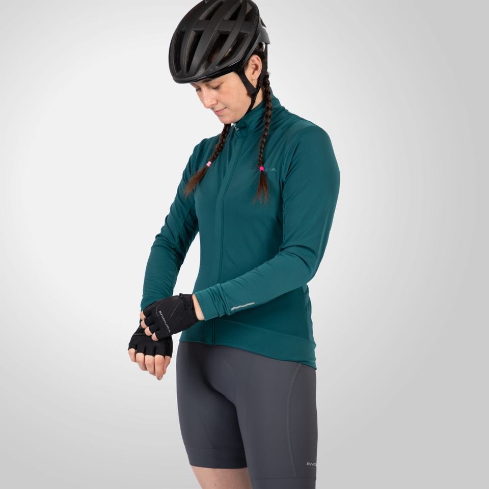 Xtract Roubaix Jacke (langarm) für Damen - Sattes Teal
