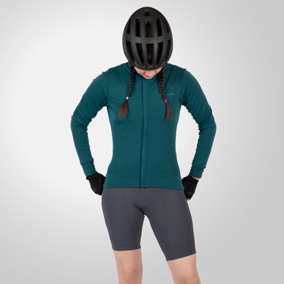Xtract Roubaix Jacke (langarm) für Damen - Sattes Teal