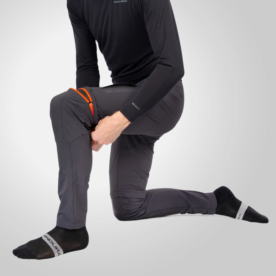 Men's GV500 Zip-Off Trousers - Black
