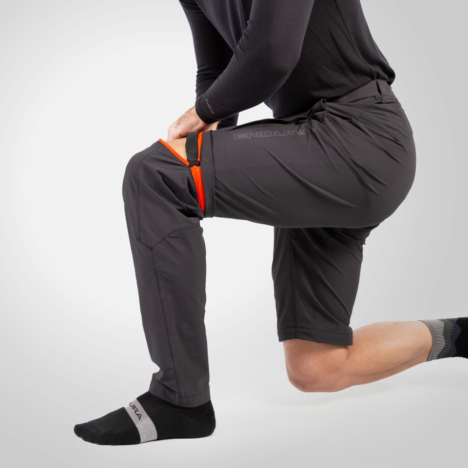 Men's GV500 Zip-Off Trousers - Black