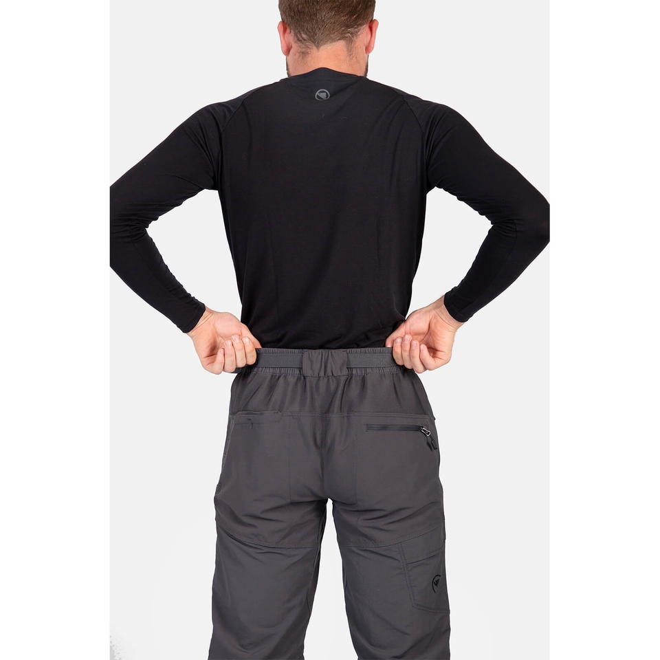 Men's Hummvee Zip-off Trouser - Black