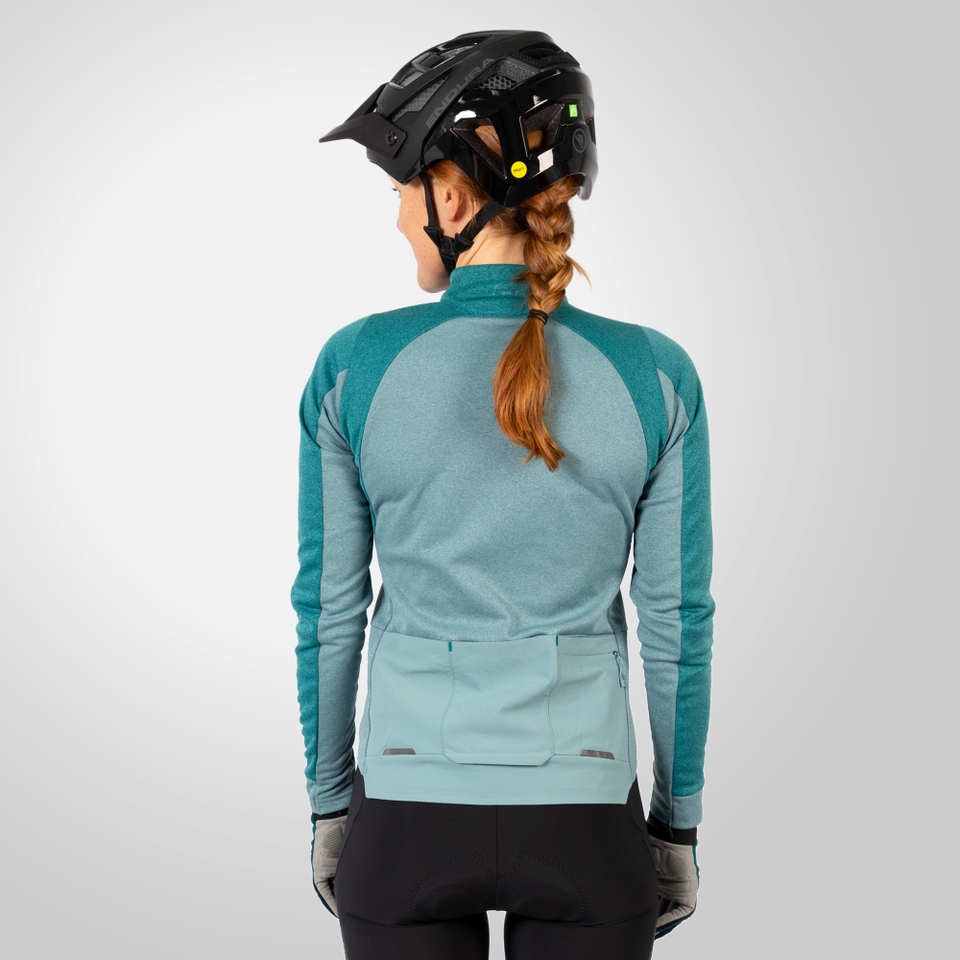 GV500 Trikot (kurzarm) für Damen - Fichtgrün