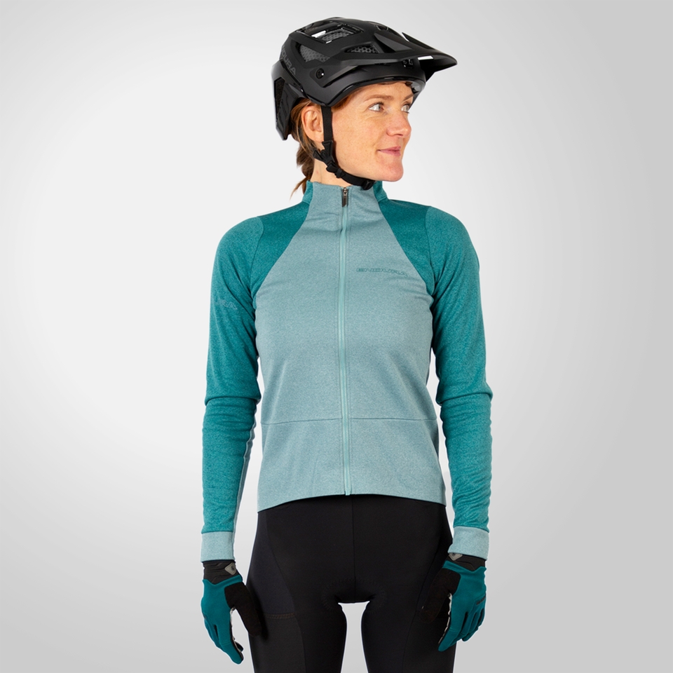 GV500 Trikot (kurzarm) für Damen - Fichtgrün