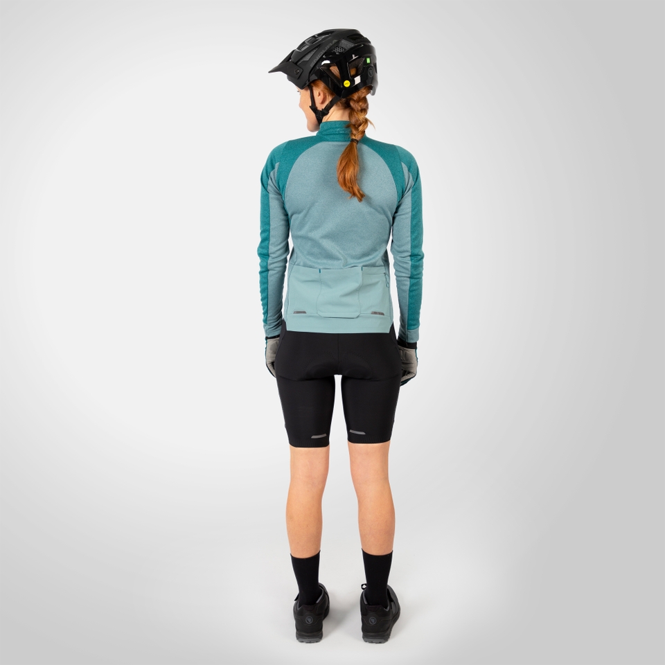 GV500 Trikot (kurzarm) für Damen - Fichtgrün