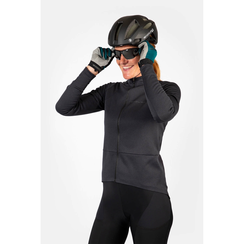 GV500 Trikot (kurzarm) für Damen - Schwarz