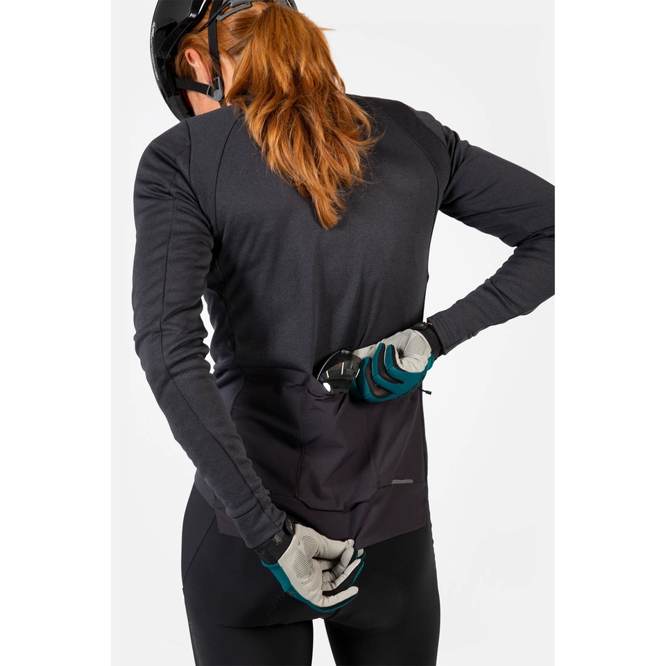 GV500 Trikot (kurzarm) für Damen - Schwarz
