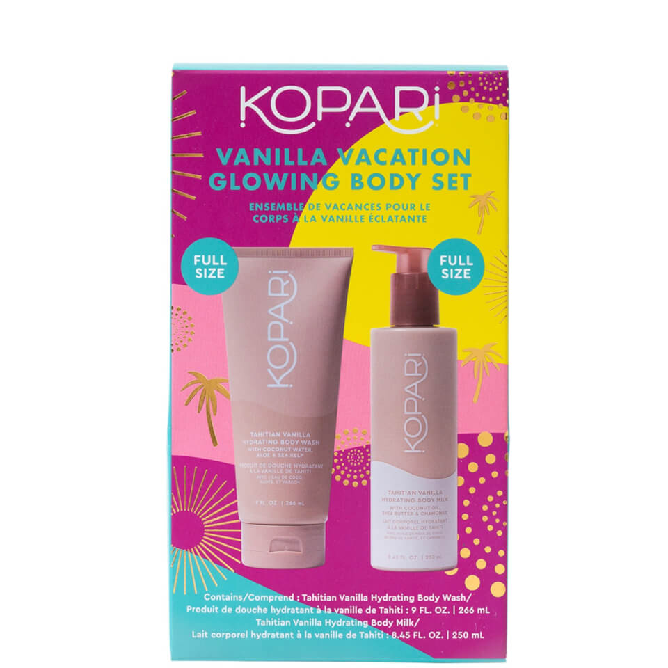 Kopari Beauty Vanilla Vacation Glowing Body Set