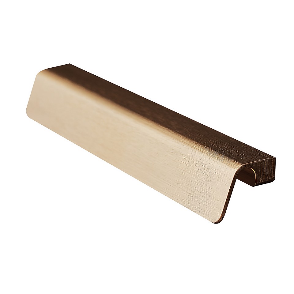 Pull Brushed Brass Handle