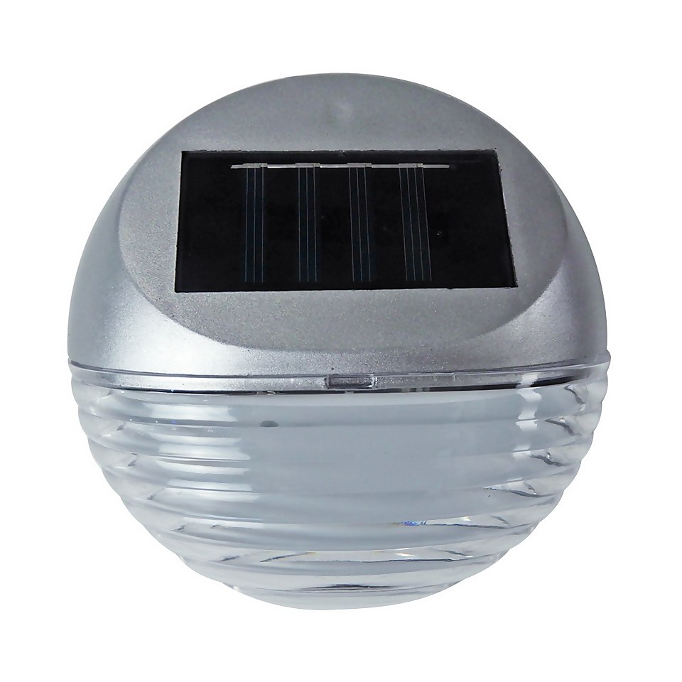 Homebase Edit Solar Fence Lights 6 Pack Homebase