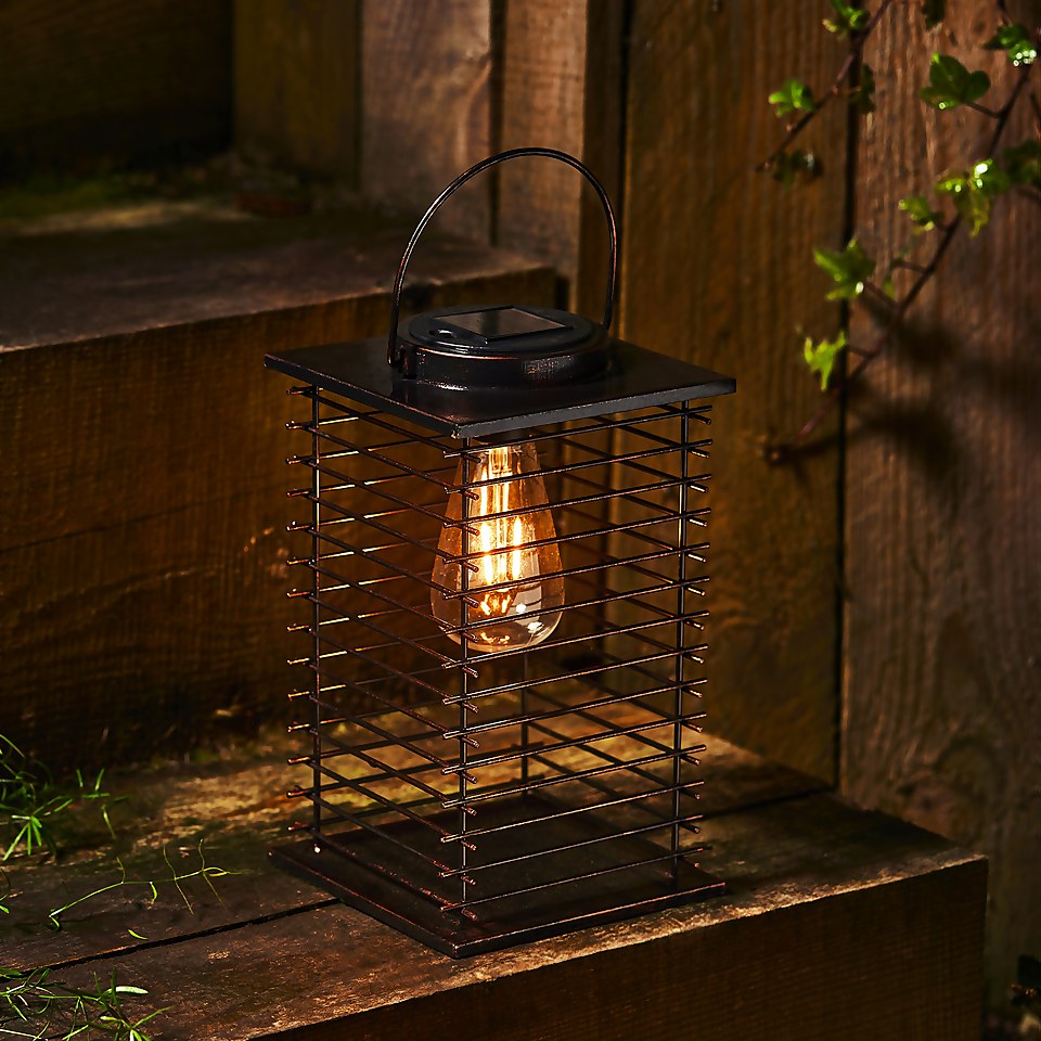 Homebase Edit Japanese Antique Bronze Lantern