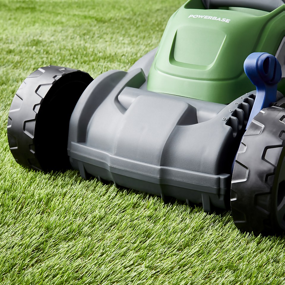 Powerbase 20V Cordless Lawn Mower & Trimmer Twin Pack - 25cm