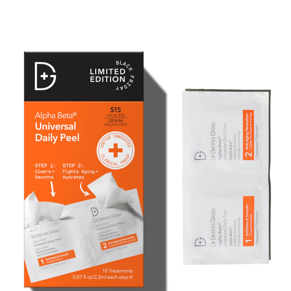 Dr Dennis Gross Skincare Limited Edition Alpha Beta Universal Daily Peel 2.2ml