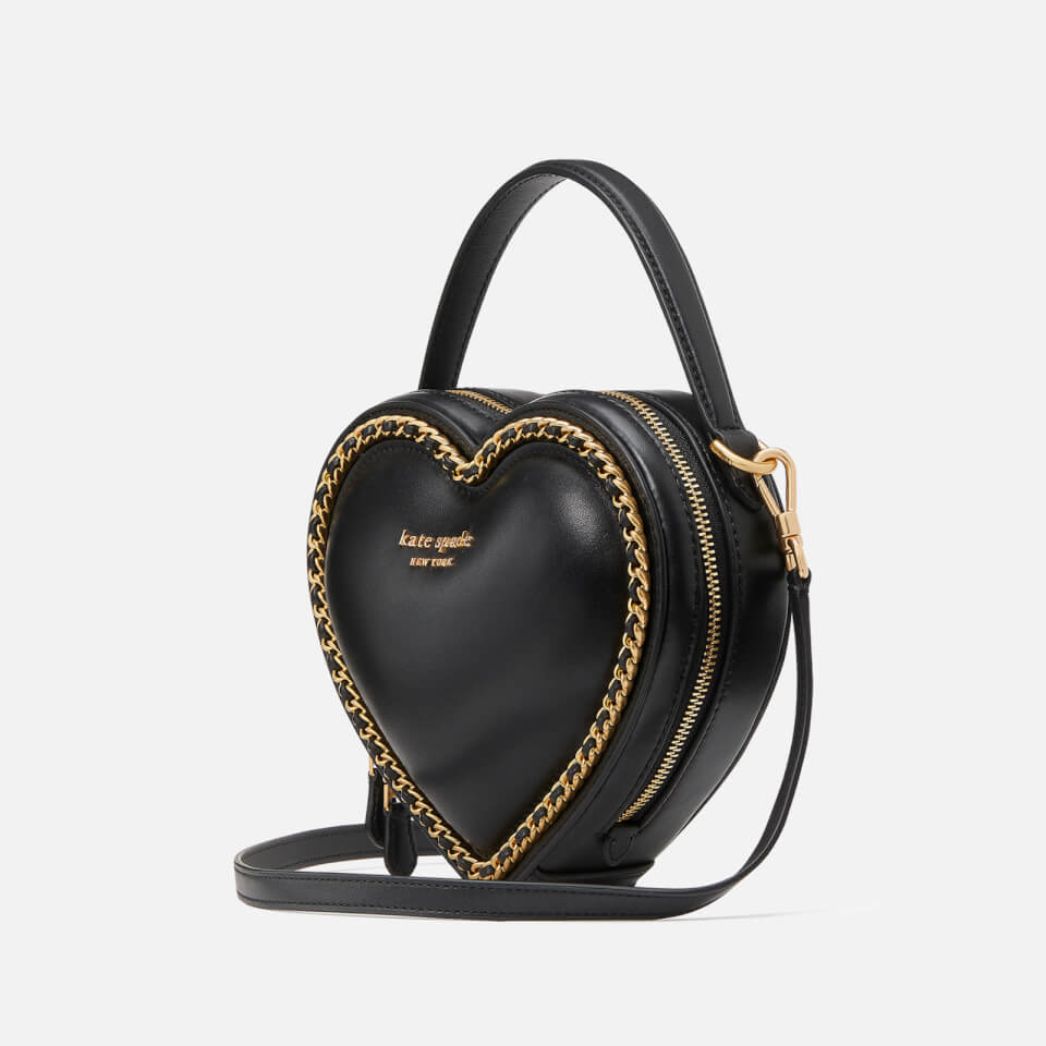 Kate Spade New York Amour 3D Heart Leather Cross-Body Bag
