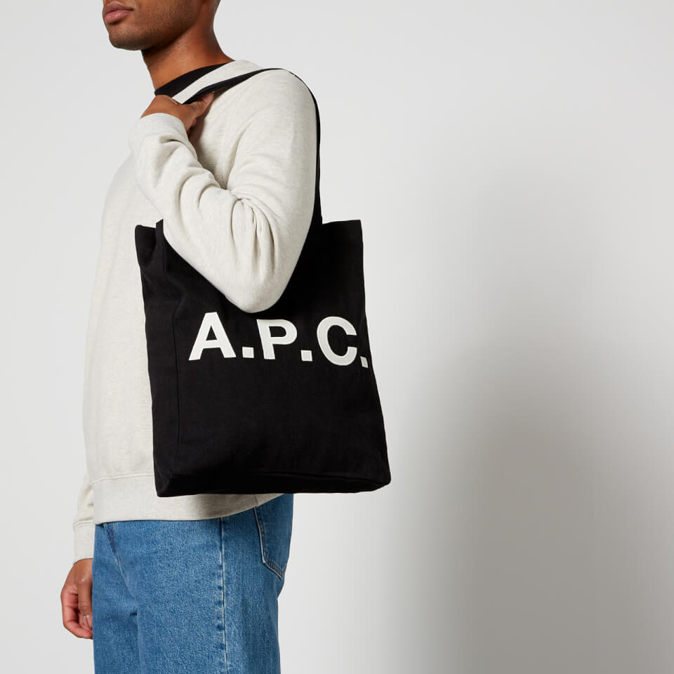 ☆【A.P.C.】☆A.P.C. Lou Denim Tote Bag Blac.k☆バッグ☆ ☆【A.P.C.】☆A.P.C. Lou Denim Tote Bag Blac.k☆バッグ