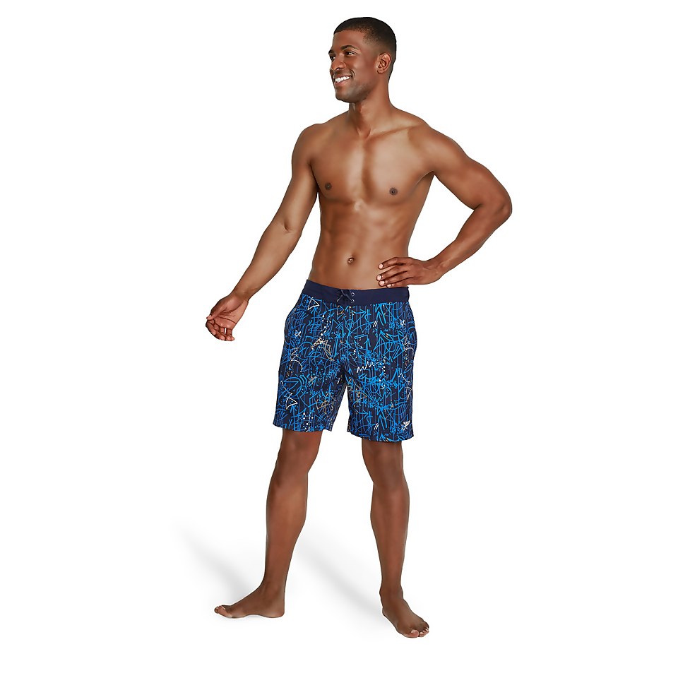 Men's Calm Palm Bondi Basin Boardshort 18