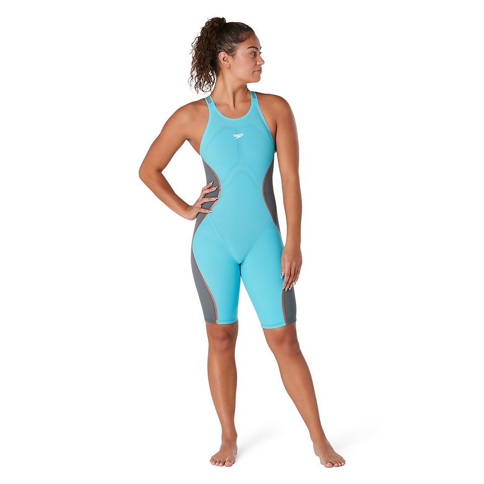 Women's Fastskin LZR Pure Valor Closedback Kneeskin Blue