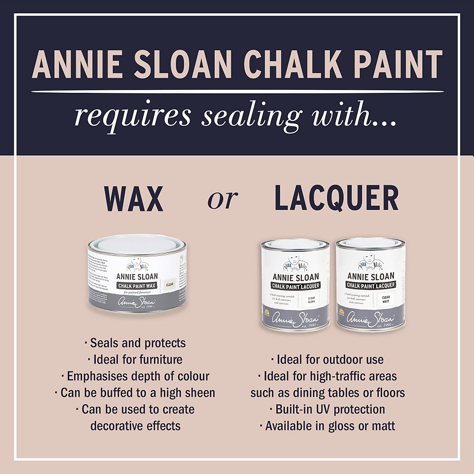 Annie Sloan Athenian Black Chalk Paint - 1L