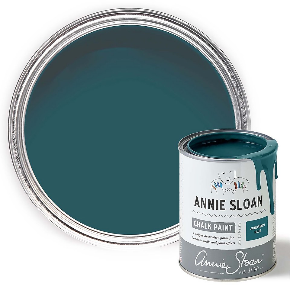 Annie Sloan Aubusson Blue Chalk Paint - 1L