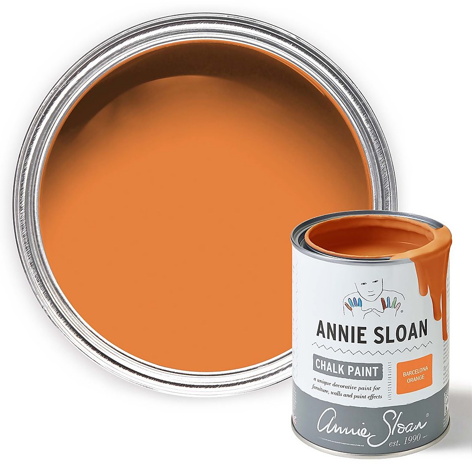 Annie Sloan Barcelona Orange Chalk Paint - 1L
