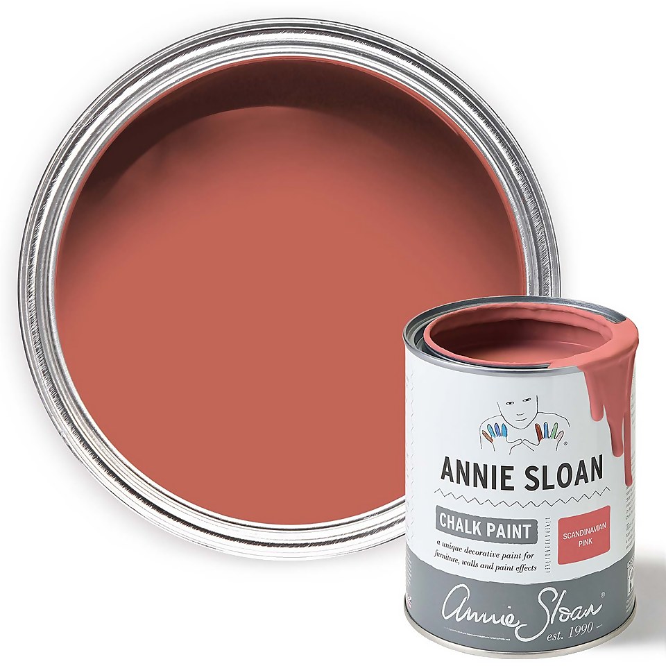 Annie Sloan Scandinavian Pink Chalk Paint - 1L