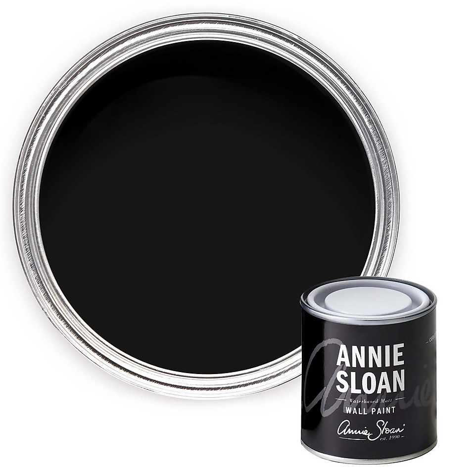 Annie Sloan Wall Paint Athenian Black - 120ml