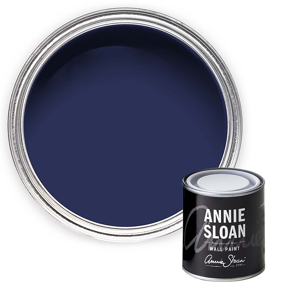 Annie Sloan Wall Paint Napoleonic Blue - 120ml