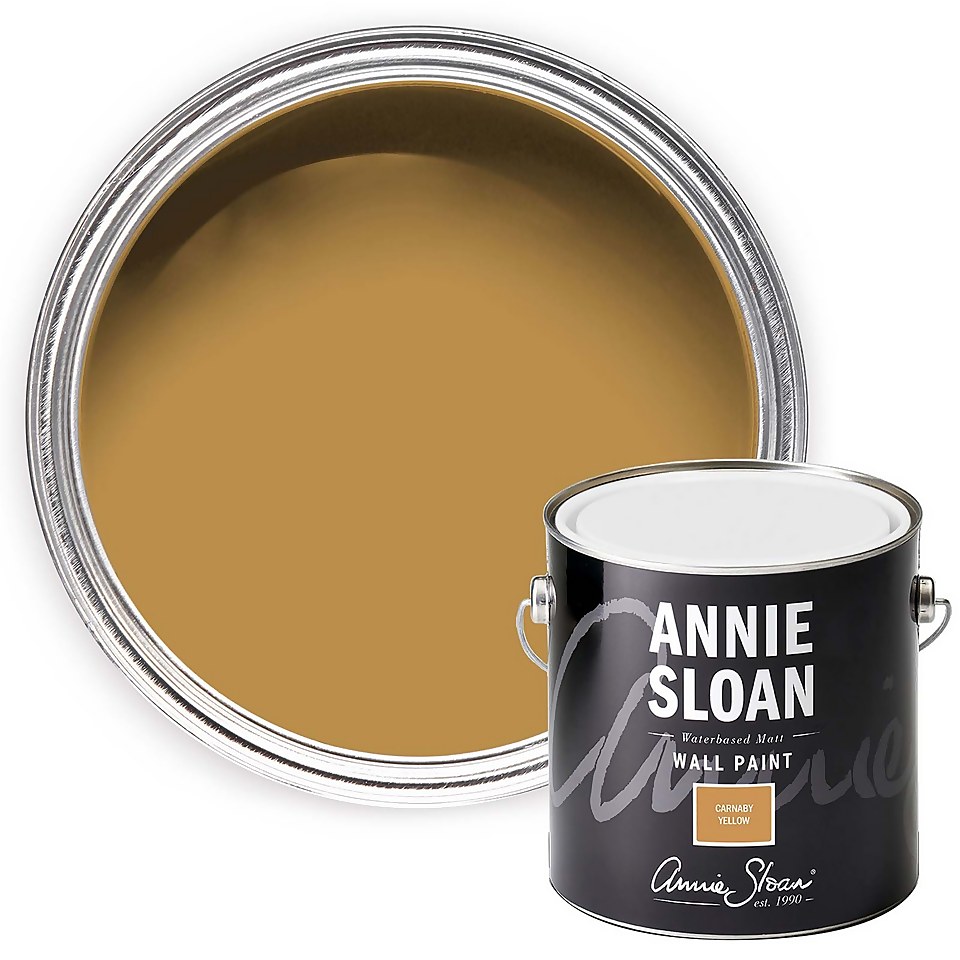 Annie Sloan Wall Paint Carnaby Yellow - 2.5L