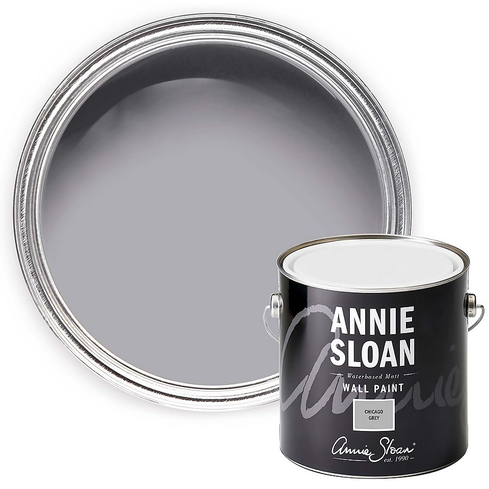 Annie Sloan Wall Paint Chicago Grey 2.5L Homebase