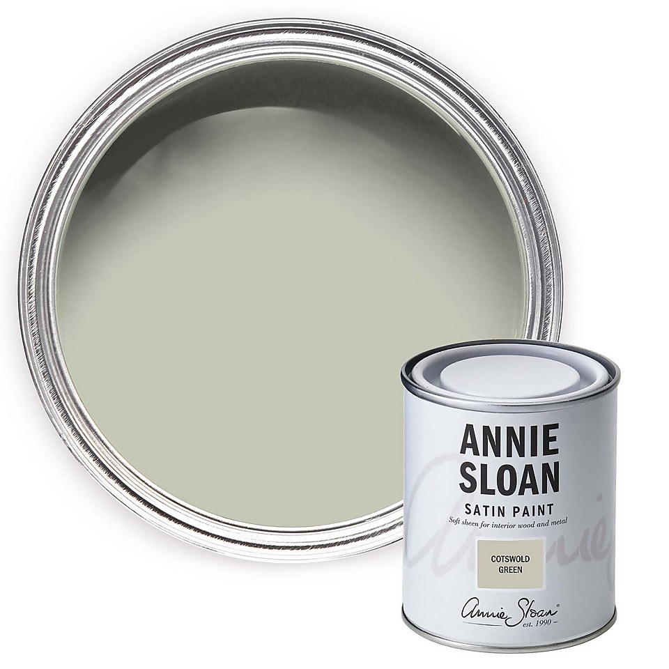 Annie Sloan Satin Paint Cotswold Green - 750ml