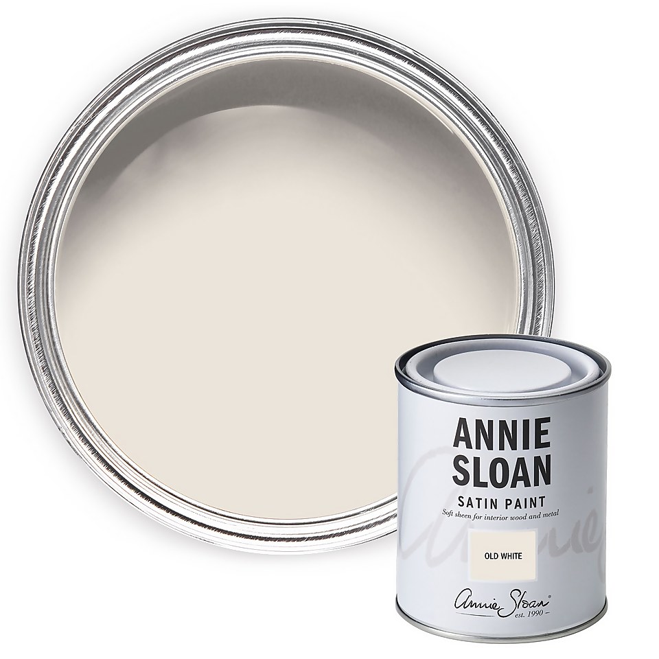 Annie Sloan Old White Satin Paint - 750ml