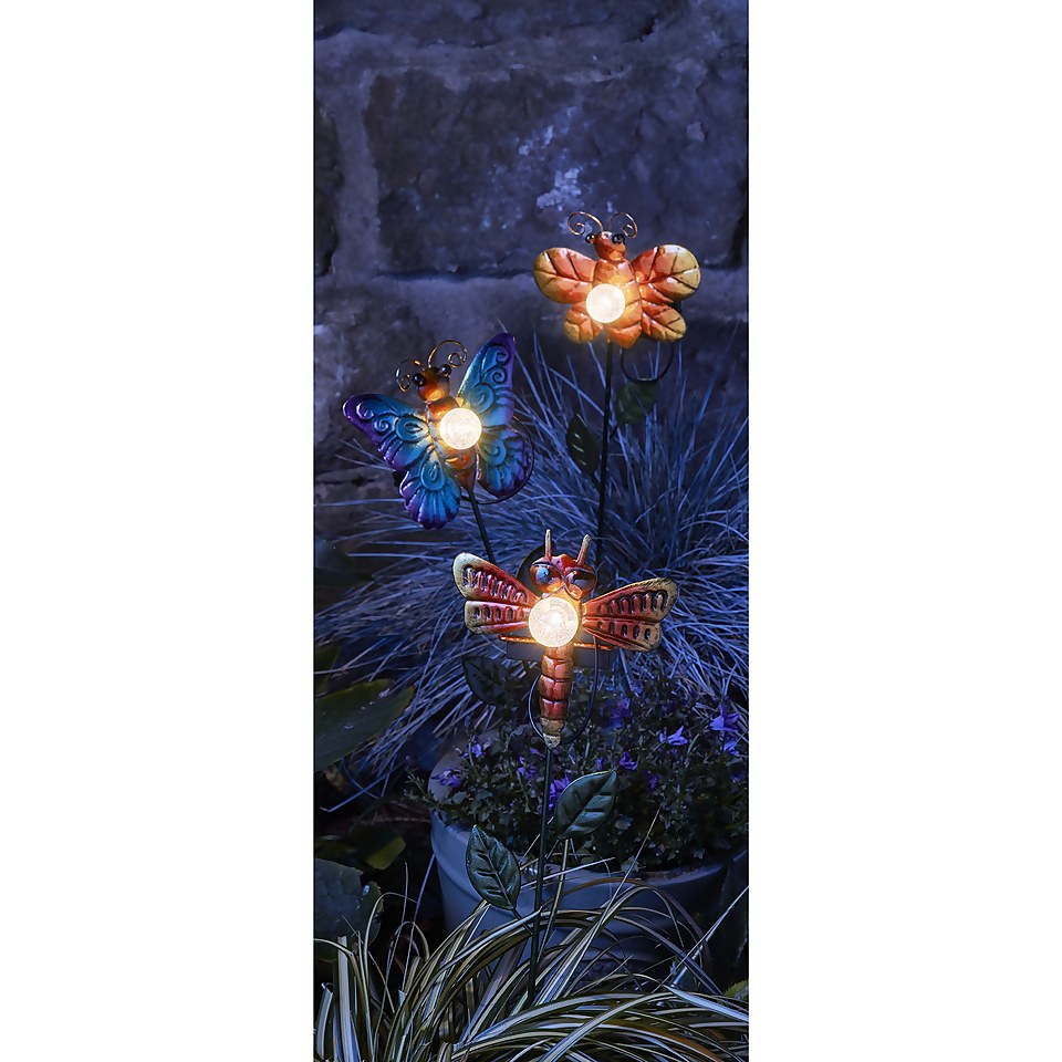 Homebase Edit Animal Solar Stake Light (Assorted Designs)