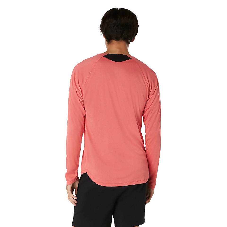 Men's Long Sleeve Rashguard Red