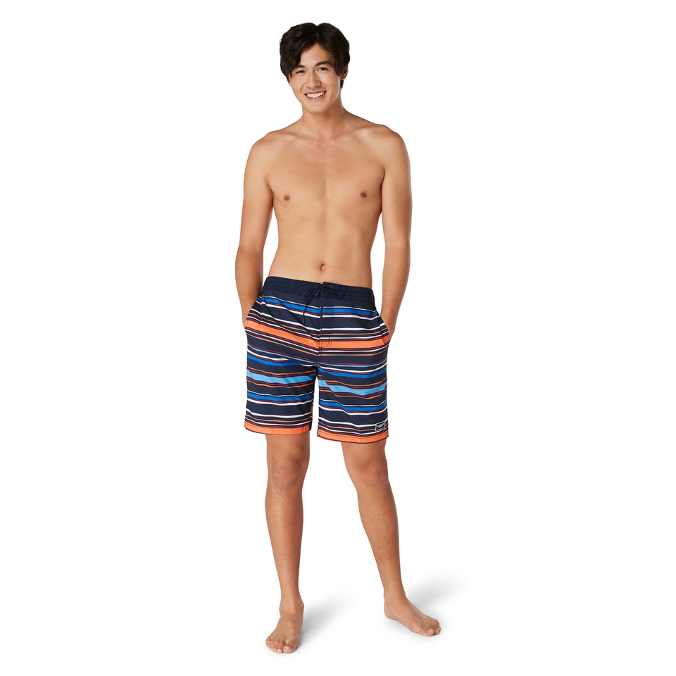 Men's Printed Bondi Boardshort 20" Navy