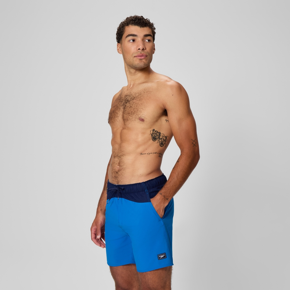 Men's Marina Flex Volley 17" Swim Trunks Blue