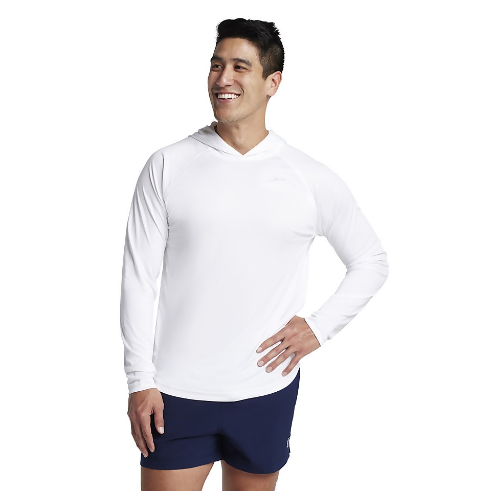 Men's Baybreeze Long Sleeve Hoodie White
