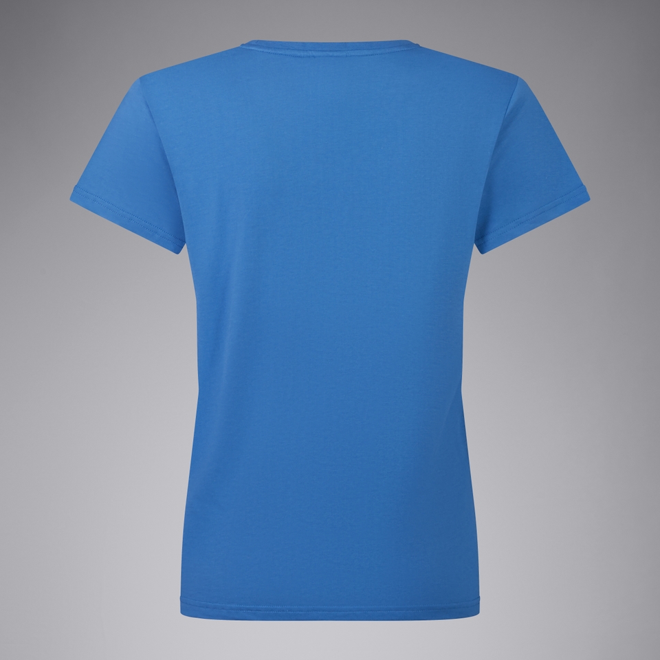 CANTERBURY W UGLIES SS T-SHIRT AF BLUE