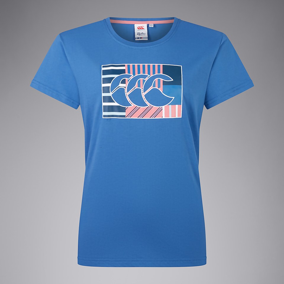 WOMENS UGLIES SHORT SLEEVE T-SHIRT BLUE