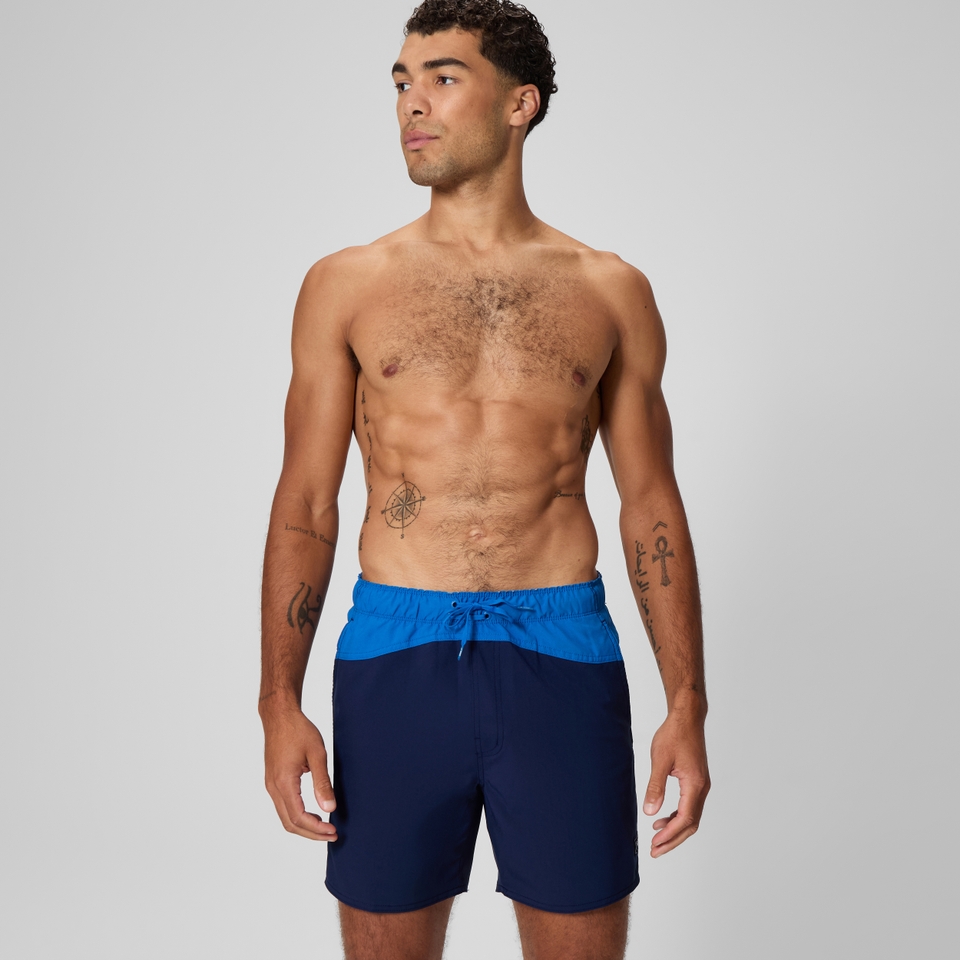 Maillot de bain Marina Flex 17 po pour hommes, bleu marine
