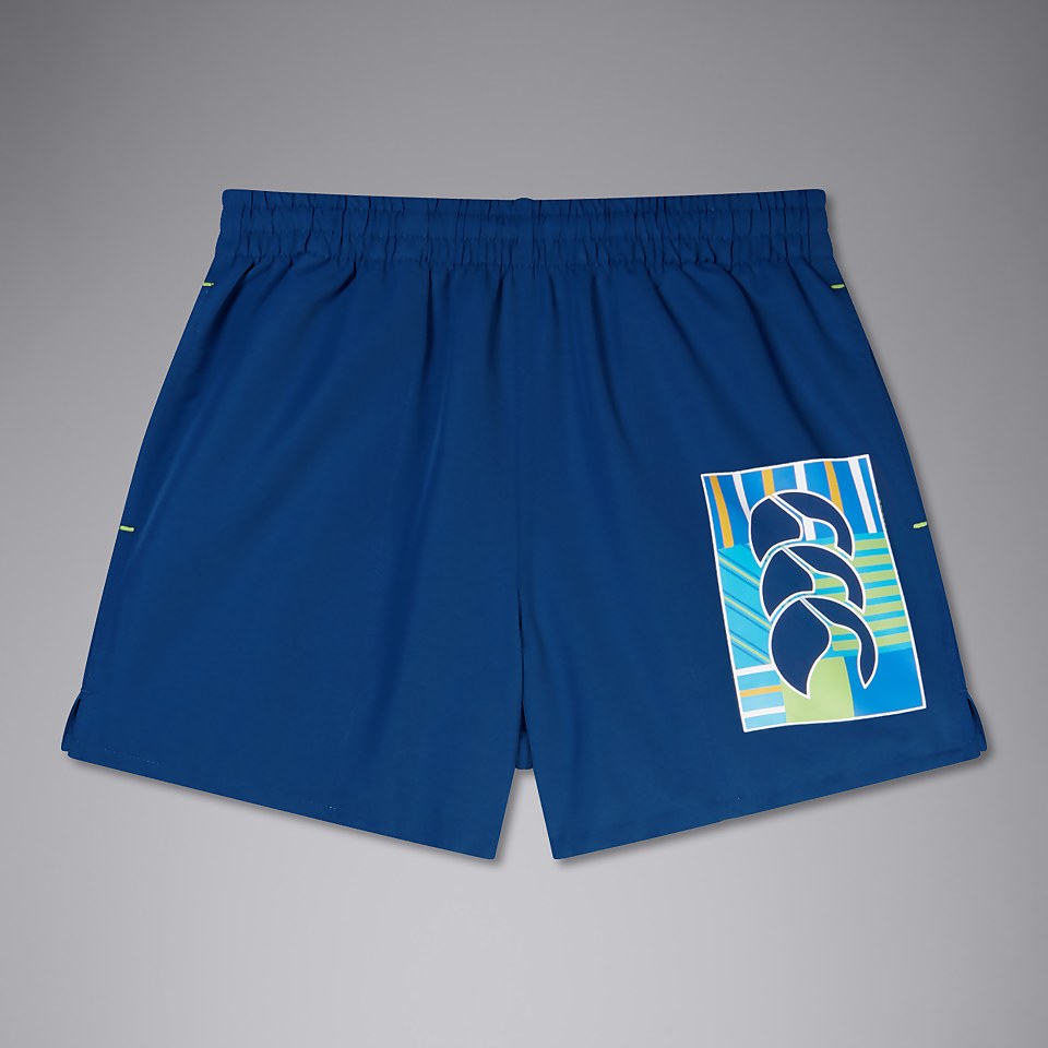JUNIOR UNISEX UGLIES TACTIC SHORT 4.5 INCH BLUE