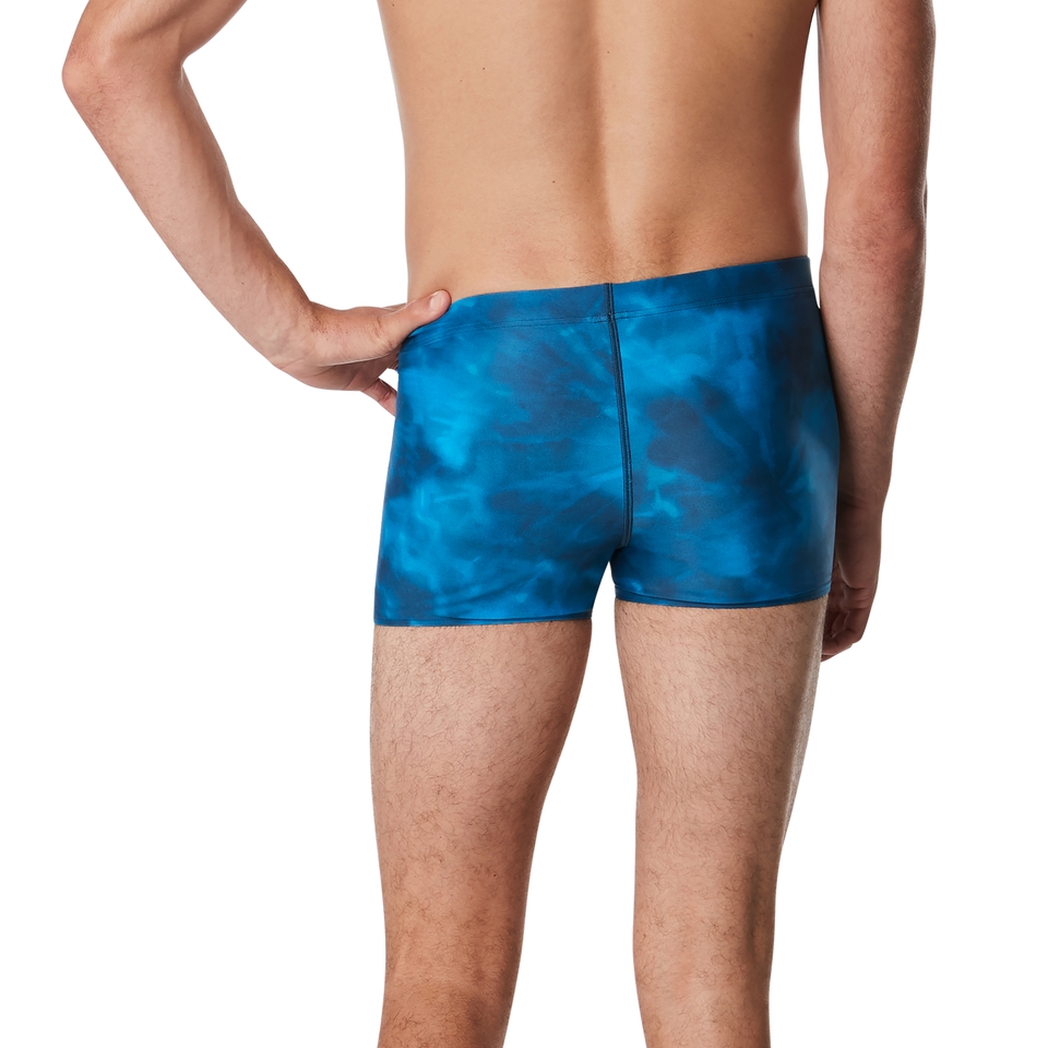 Men's Printed Square Leg Blue