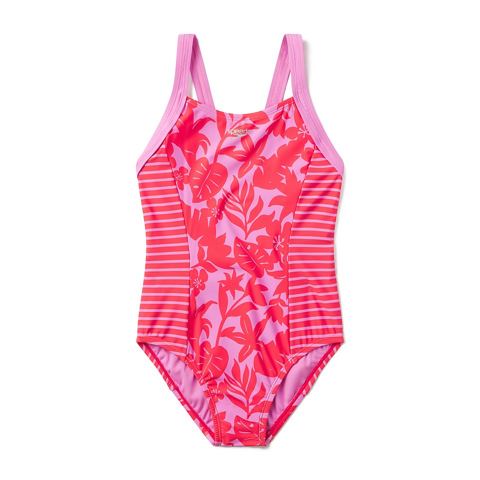Printed Block One Piece