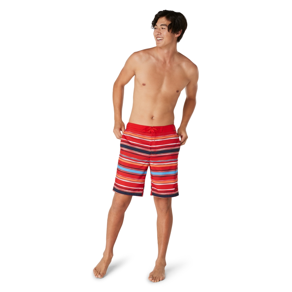Men's Printed Bondi Boardshort 20" Red