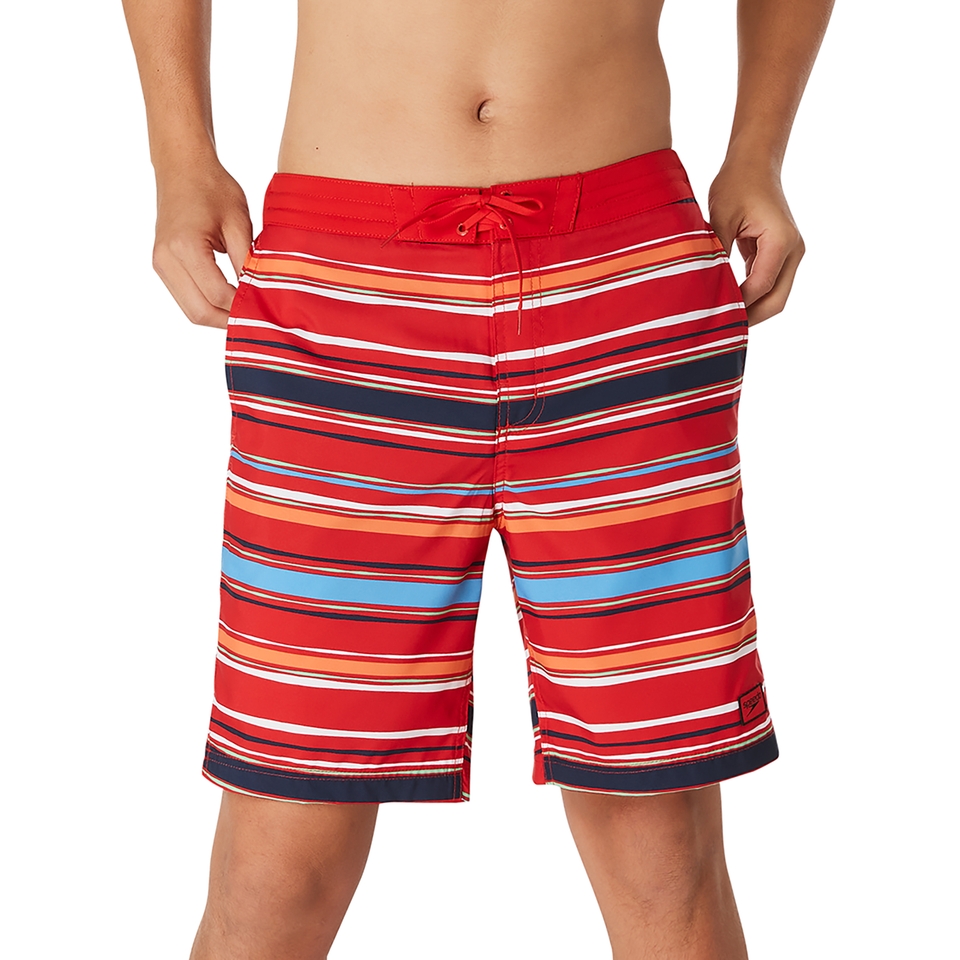 Men's Printed Bondi Boardshort 20" Red