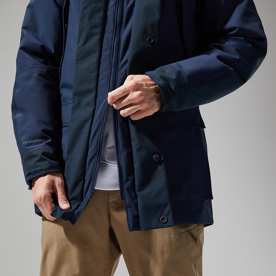 Breccan Isolierter Parka für Herren - Dunkelblua