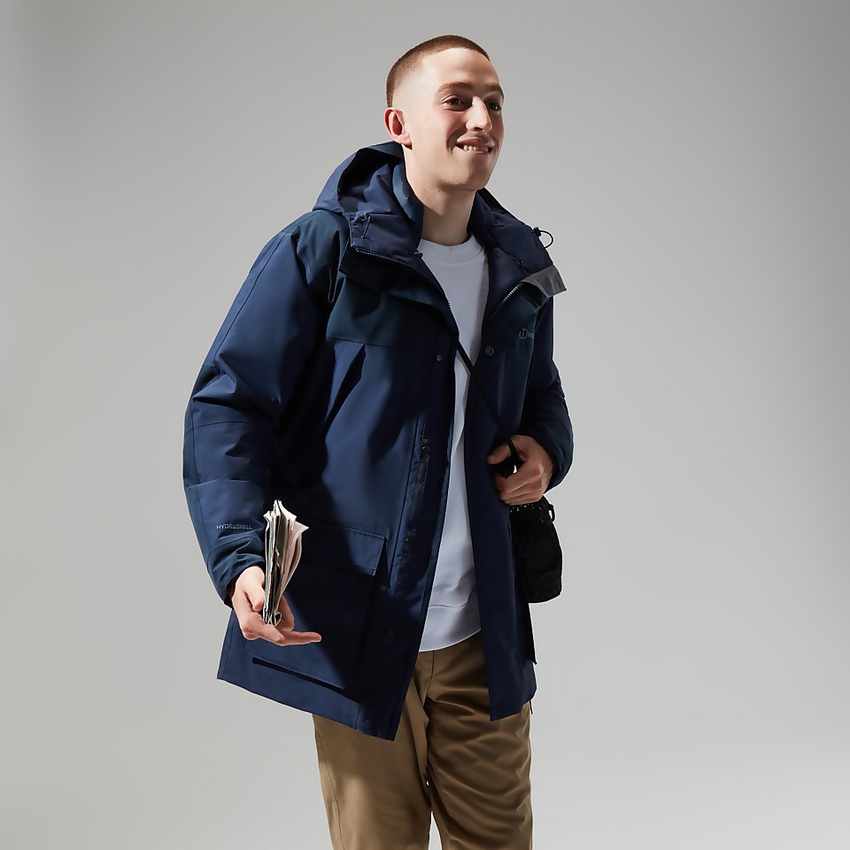 Breccan Isolierter Parka für Herren - Dunkelblua