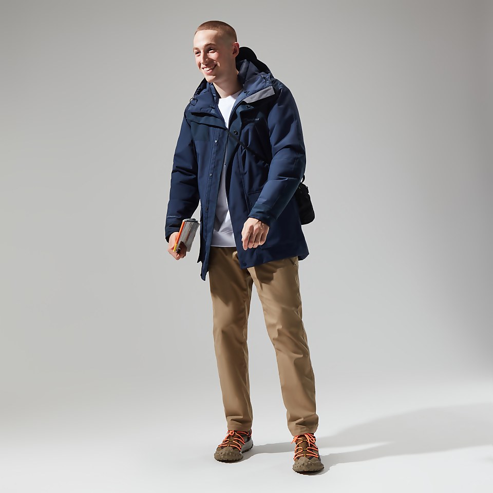 Breccan Isolierter Parka für Herren - Dunkelblua