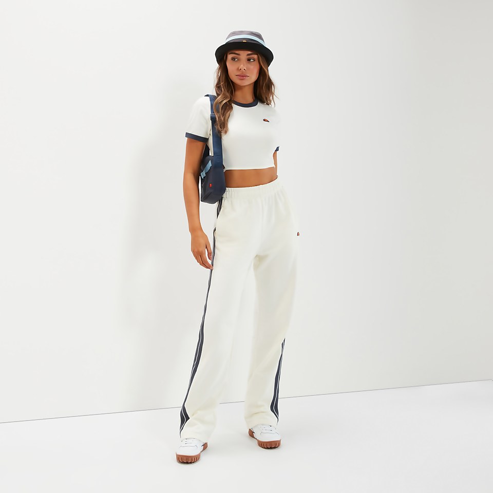 Cropped T-Shirt Chee Weiß für Damen