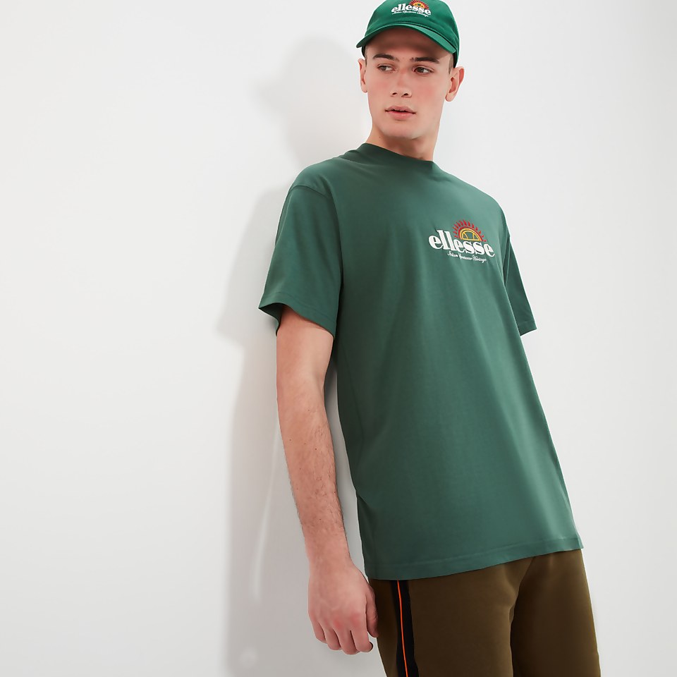T-Shirt Aestas Dunkelgrün für Herren
